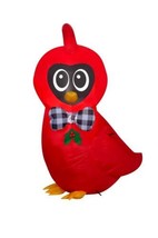 Gemmy 3.5ft Christmas Cardinal Airblown Inflatable - £28.52 GBP