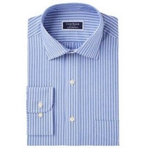 Club Room Mens Slim-Fit Performance Wrinkle-Resistant Striped Dress Shirt - $22.00