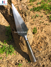 NauticalMart Viking Spear Head Medieval Spear Custom Hand Forged Steel - $35.59
