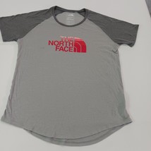 The North Face 34ZTB2Y Standard Fit Cotton Blend Gray T-Shirt Top Size Large image 8