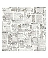 Underwood Taupe Vintage Newspaper Wallpaper 20.5 X Washable - $72.26