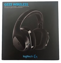 Logitech G533 Wireless Gaming Headset – DTS 7.1 Surround Sound – Pro-G Au... New - $79.19