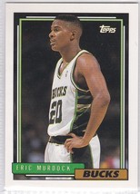 M) 1992-93 Topps Basketball Trading Card - Eric Murdock #370 - £1.55 GBP