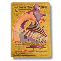 Lapras VMax SV111/SV122, Gold Foil Anime Art Card - £7.86 GBP