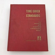 Time-Saver Standards Manual Essential architectural Data Ed #2 1st print... - $49.49