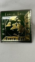 VTG 1990 Earth Day Environmental Eco Lapel Hat Pin Pinback - $6.88