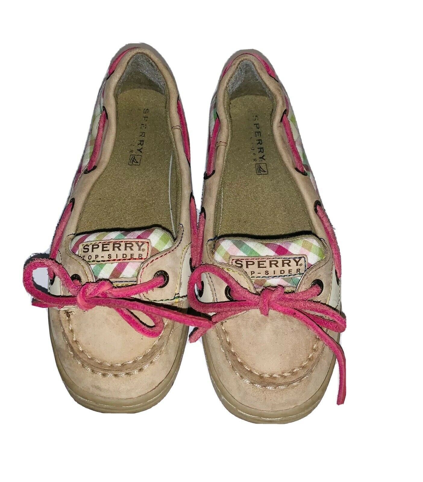 Primary image for Girls Sperry Angelfish Boat Shoes  Size 2.5M