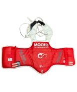 Mooto TaeKwonDo Reversible Chest Guard Size 0 (2XS) Red &amp; Blue EVA Foam - $65.47 CAD