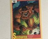Sasquatch Trading Card Marvel Comics 1991  #35 - $1.97