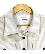 Ci Sono Soft Corduroy Jacket Sherpa Faux Fur Lined Overshirt Long Sleeve... - £19.46 GBP