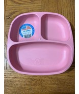 Rec Play Kids Dinner Plate Pink-Brand New-SHIPS N 24 HOURS - $18.98 CAD