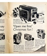 Eastman Kodak Cameras Christmas Advertisement 1961 Auto 8 Brownie Starmi... - €21,54 EUR