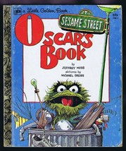 ORIGINAL Vintage 1979 Sesame Street Oscar&#39;s Book 12th Print Golden Book   - £11.66 GBP