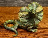 Kingspoint Designs Iguana Lizard Bejeweled Enameled Trinket Box - £38.06 GBP