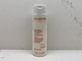 Clarins Velvet Cleansing Milk With Alpine Gold Gentian &amp; Lemon 6.7oz NWO... - $414.17 MXN