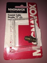 Magnavox Coaxial Cable Double M61025-Brand New-SHIPS SAME BUSINESS DAY - £6.13 GBP