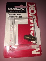 Magnavox Coaxial Cable Double M61025-Brand New-SHIPS Same Business Day - $7.80