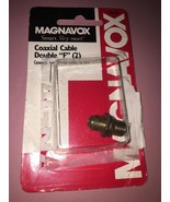 Magnavox Coaxial Cable Double M61025-Brand New-SHIPS SAME BUSINESS DAY - $7.80