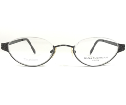 Dana Buchman Eyeglasses Frames Eloise GM Gray Round Half Rim 47-21-145 - £29.38 GBP