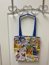 Handmade by PZQUILTS  Reversible Large Tote Bag with Disney Movies - $18.95