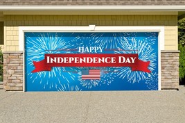 My Door Decor 285905PATR-010 7 x 16 ft. Fireworks Happy Independence Day Patriot - £178.61 GBP