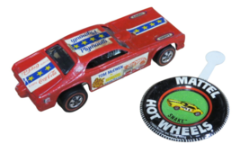 Hot Wheels Redline Snake Funny Car Tom McEwen Plymouth Red w/ Original B... - $924.41 MXN