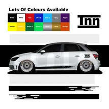 For Audi A1 S1 RS1 Stickers Side Stripes Graphics Sticker Graphic Decals 3DR 5DR - £31.96 GBP