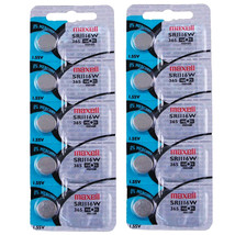 Maxell 365 SR1116W Silver Oxide Watch Batteries (10 Batteries) - EXPIRATION 2024 - £22.66 GBP
