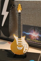 BRIAN MAY (QUEEN) - Burns Gold Signature 1:4 Scale Replica Guitar ~New - $26.72