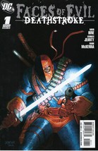 Faces of Evil Deathstroke DC Comic Book #1 - £7.86 GBP