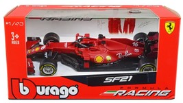 Burago - 18-60048 - SF21 Carlos Sainz #55 Formula Racing - Scale 1:43 - £15.60 GBP