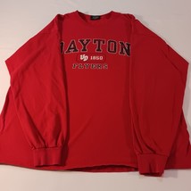 MV Sport Dayton Flyers UD1850 Men's Red T-Shirt Long Sleeve Size X-Large image 6
