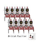 Lot 10 Pcs British Fusilier Napoleon Wars Soldier Minifigures Toys #10 - $22.99