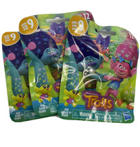 Dreamworks Trolls Series 9 Blind Lot of 3 Mini Troll Figure Kids Gift Toy - £12.53 GBP