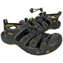 Keen Newport H2 Sandals Kids Size 12  Outdoor Drawstring Black 1001907 - $24.75