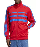 Adidas Originals Jacket Mens Medium Red Blue The First TT Track Top Casual - $70.00 CAD