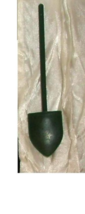 Barbie Ken GI Joe doll vintage tool military green garden shovel accessory spade - £8.64 GBP