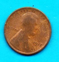 1917  Lincoln Wheat Penny- Circulated Strong Features - £0.59 GBP