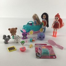 Barbie Doll Chelsea &amp; Friends Playset Car Figures Dolls Pets Accessories... - $39.55