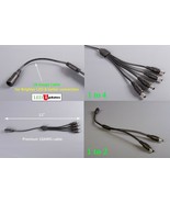 LEDUPDATES DC 18AWG GUAGE SPLITTER CABLE FOR LED LIGHT CCTV SECURITY - €8,58 EUR+