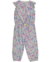 New Carters Infant Girls One Piece Summer Floral Outfit 3-6 M Sleeveless... - $6.92