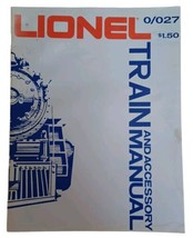 Vintage LIONEL 0/027 Train and ACCESSORY Manual 1975 Technical Instructi... - $4.90