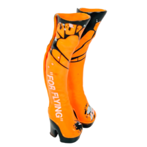 Rainbow High Poppy Rowan Boots Tall Orange Black Witch Shoes Thigh High 4.25” - £7.58 GBP