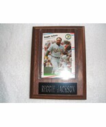 OLD VTG Reggie Jackson plaque as a Oakland A&#39;s - $27.46 CAD