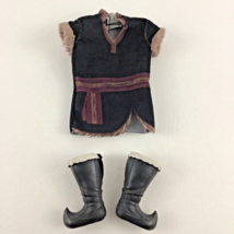 Disney Frozen Kristoff  12” Doll Barbie Size Replacement Clothing Boots Shirt - £13.19 GBP