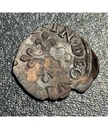 1581-1598 Italy Cocconato Radicati Family Billon Liard Crowned H Medieva... - £77.44 GBP