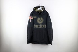 Nike On Field Mens XL Salute To Service Pittsburgh Steelers Football Hoodie - £77.64 GBP