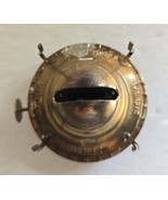 Vtg Kaadan Brass Plate Oil/Kerosene Lamp FITTER Chimney Holder Replaceme... - $355.43 MXN