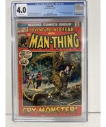 FEAR #10 (Marvel Comics 1972) 4th MAN-THING app &amp; begins 1st solo series... - £70.06 GBP