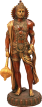 23&quot; Lord Hanuman In Brass | Handmade | Made In India | Home Decor - £948.35 GBP